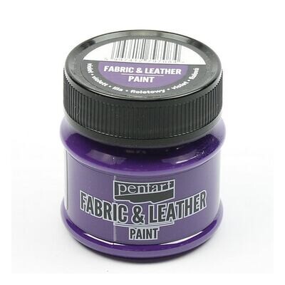 Fabric and leather paint violet