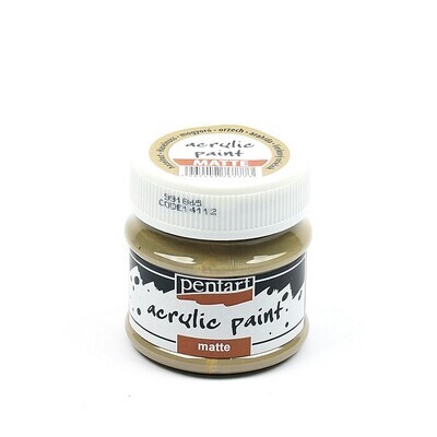 Pentart acrylic paint matte peanut