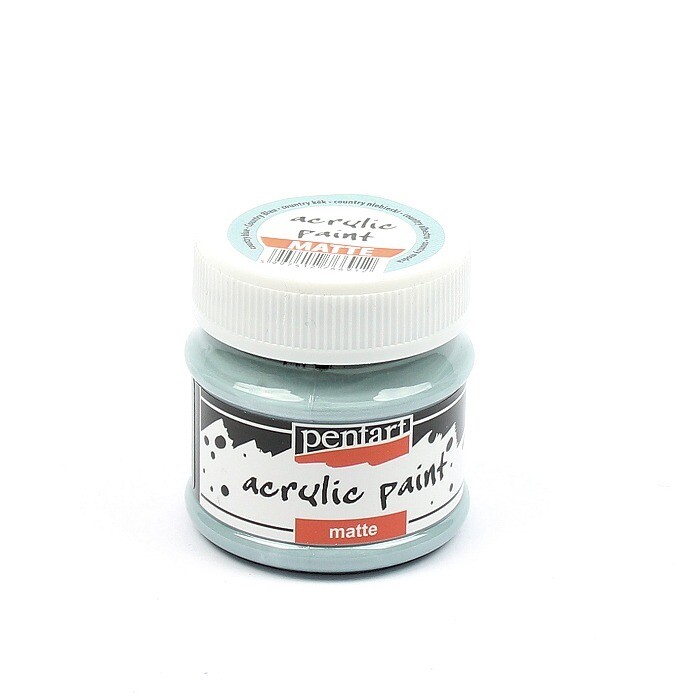 Pentart acrylic paint matte country-blue