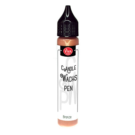 Kaarsen wax pen brons