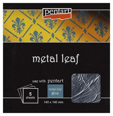 Pentart metal leaf foils silver