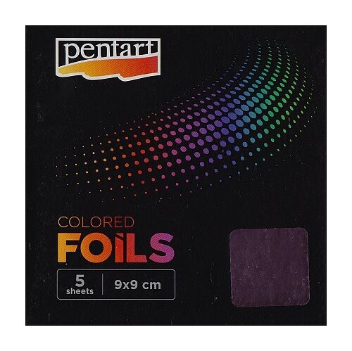 Pentart colored foil sheets  light purple
