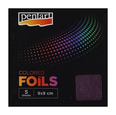 Pentart colored foil sheets light purple