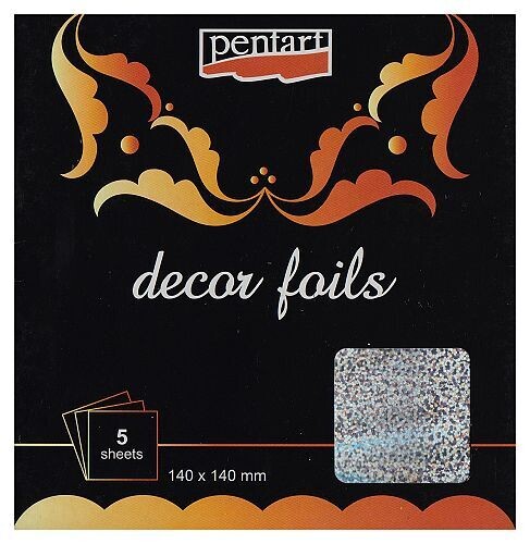 Pentart decor foils hologram glitter