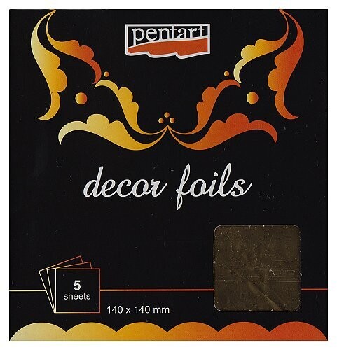 Pentart decor foils gold