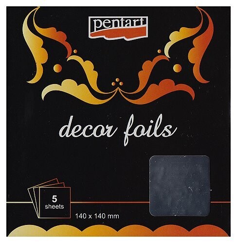 Pentart decor foils silver