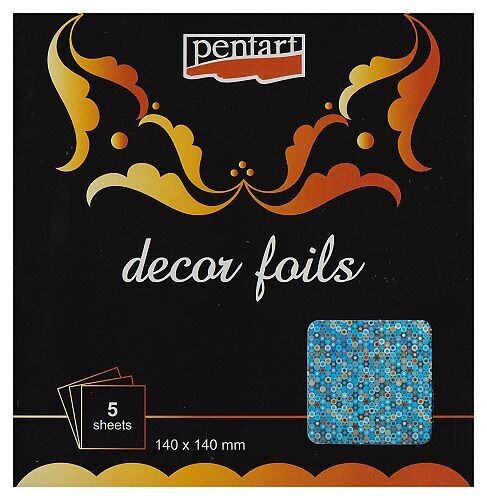 Pentart decor foils hologram bubbles