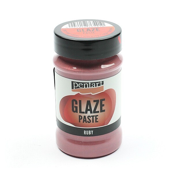 Glaze paste red