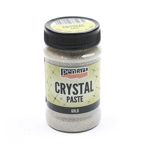 Crystal paste gold