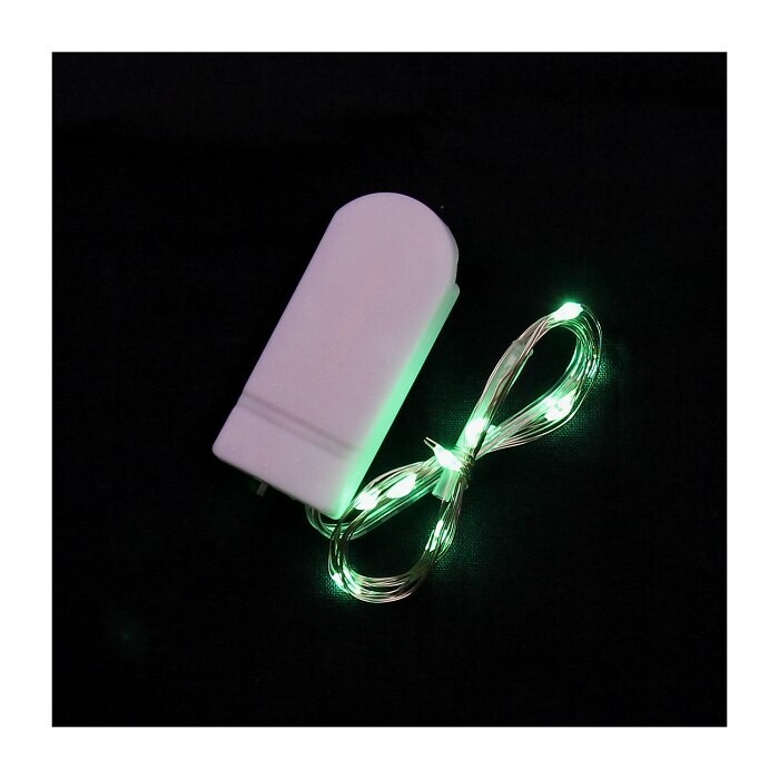 LED lamp cord green 1 meter