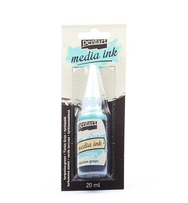 Media ink turquoise-green