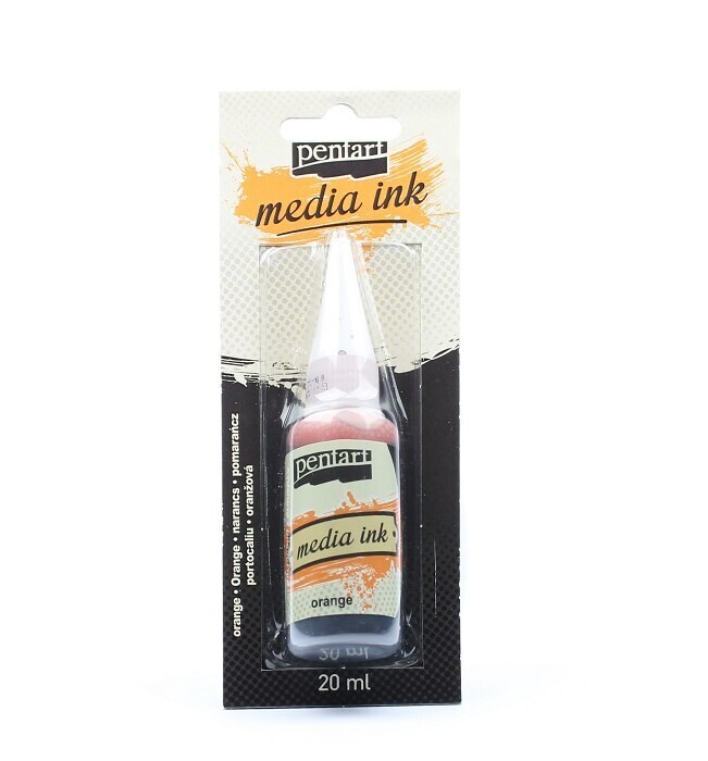 Media ink orange