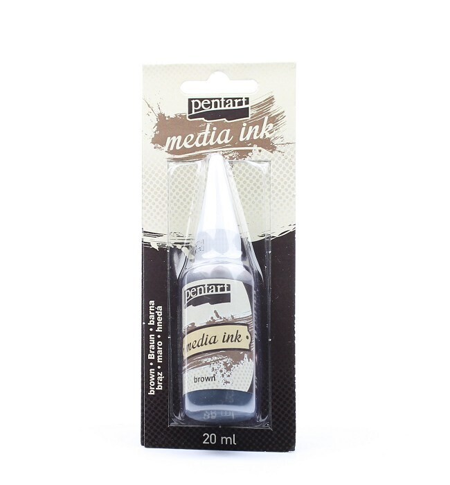 Media ink brown