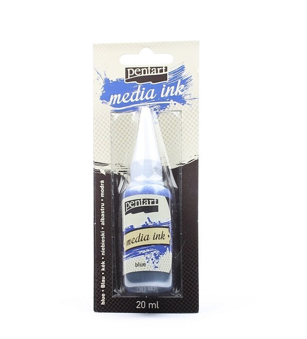 Media ink blue