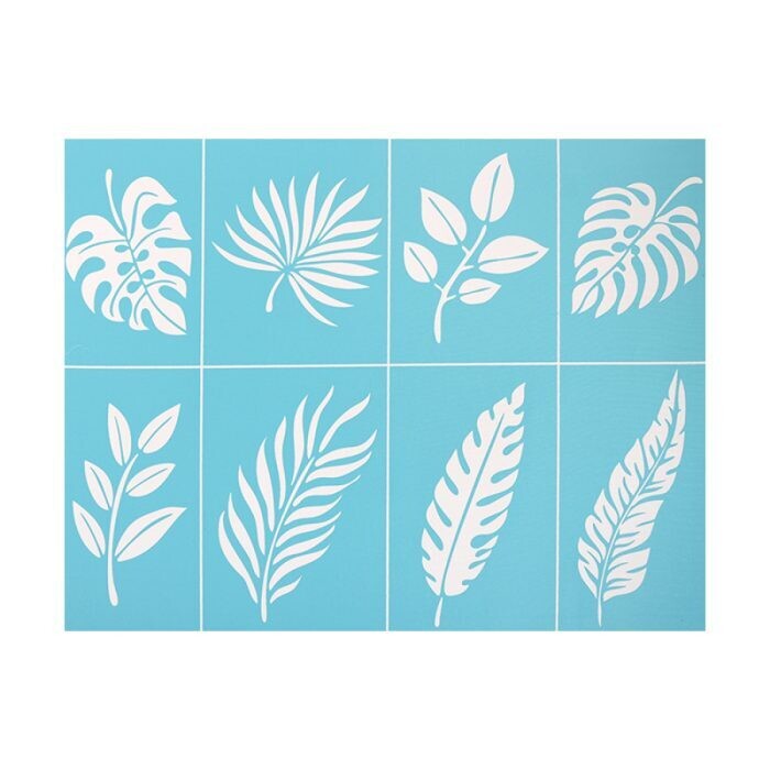 Silk screen stencil  leafs