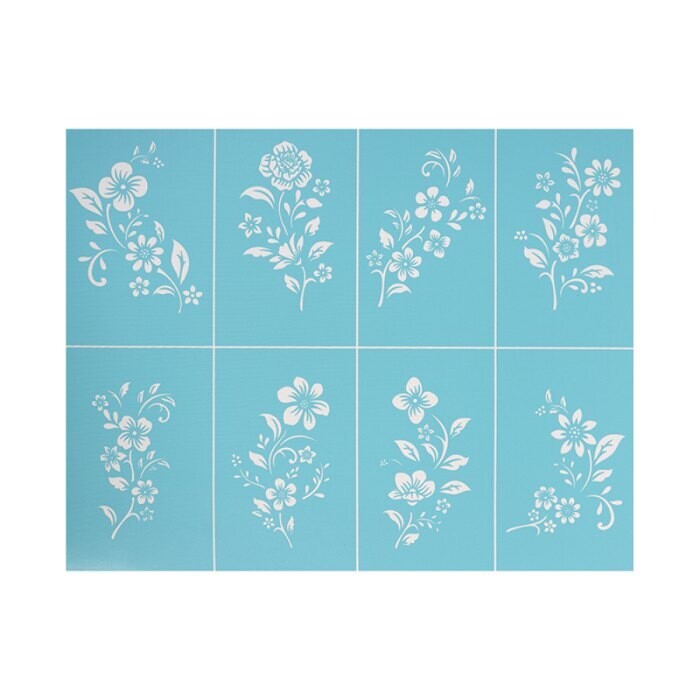 Silk screen stencil  flowers