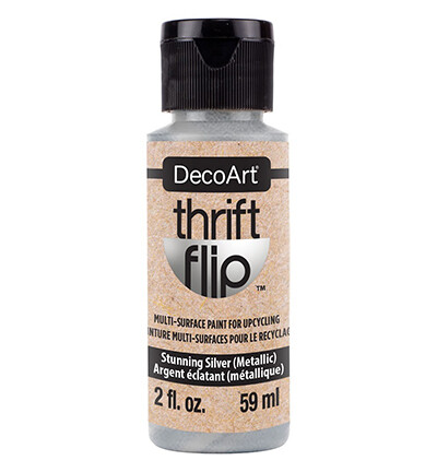 Thrift flip Stunning Silver (Metallic)