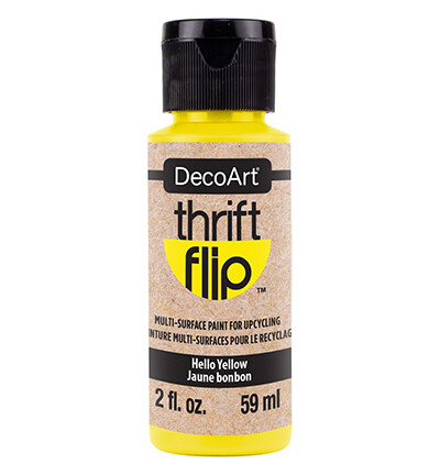 Thrift flip Hello Yellow