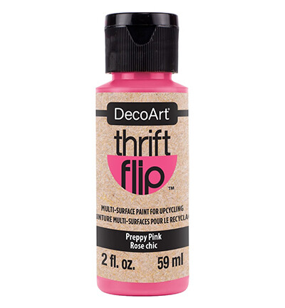Thrift flip Preppy Pink
