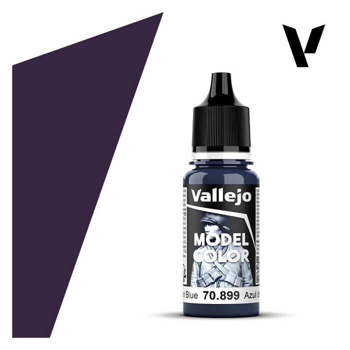 Vallejo model color Dark prussian blue