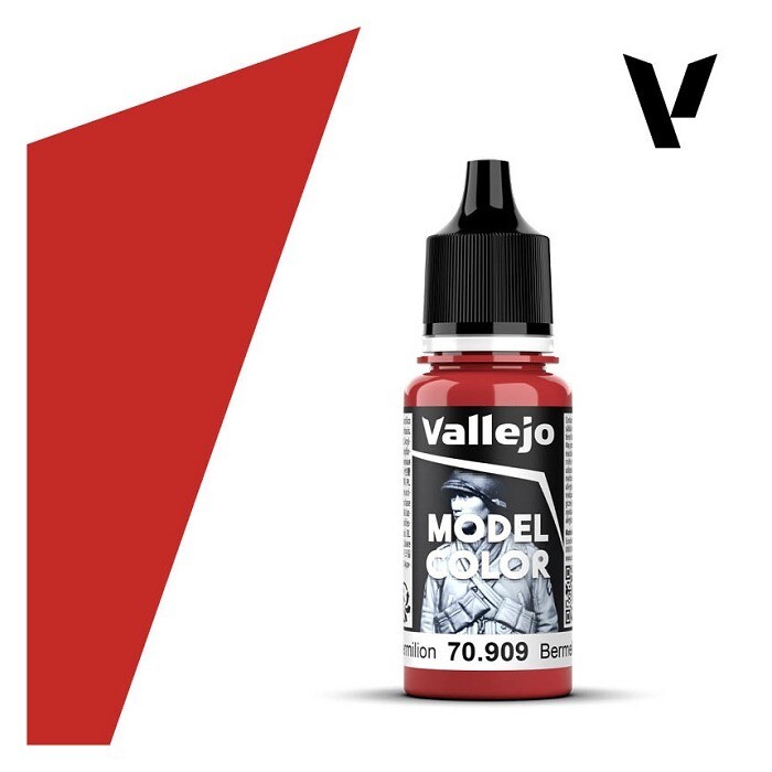 Vallejo model color Vermilion