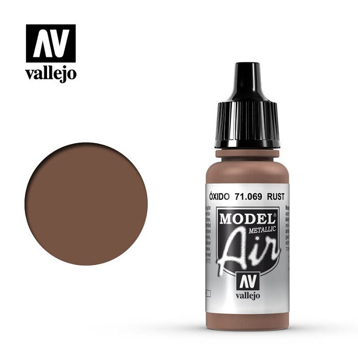 Vallejo model air Rust Metallic