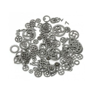 Decoratie tandwielen gunmetal