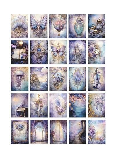 Papier déco  Romantic Fantasy