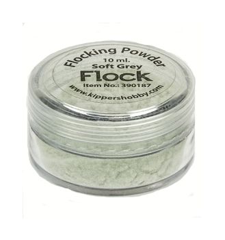 fluweel poeder soft grey