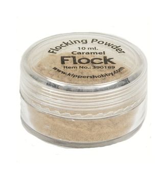 fluweel poeder caramel