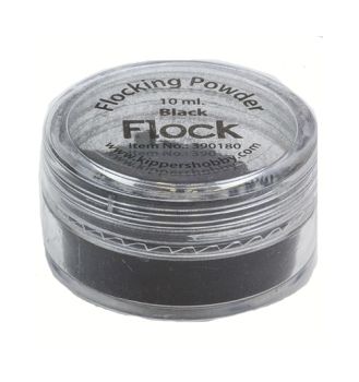 fluweel poeder black