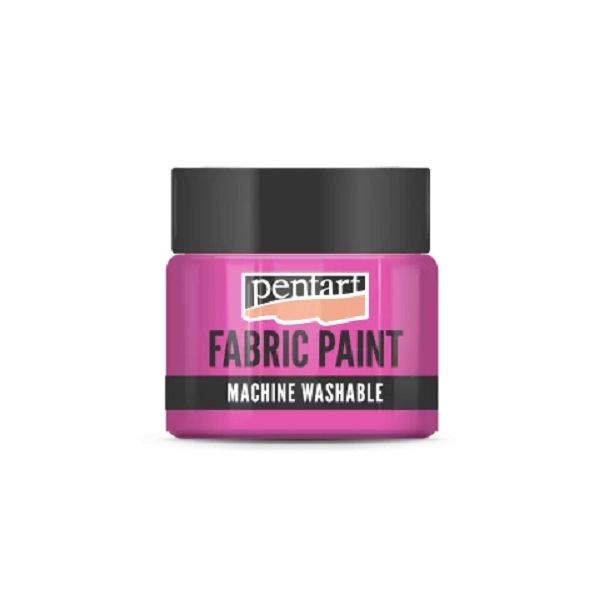 Fabric paint glow pink