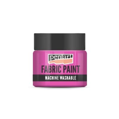 Fabric paint glow pink