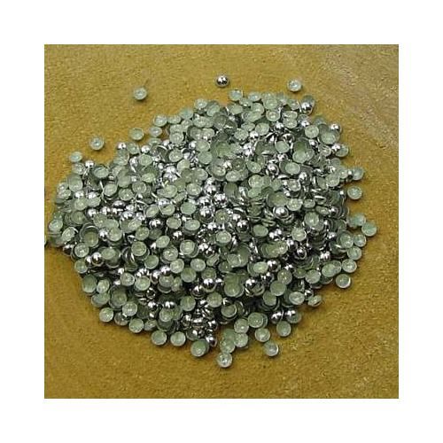Hotfix  glanzend 3 mm zilver