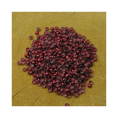 Hotfix glänzend 3 mm Beeren rot