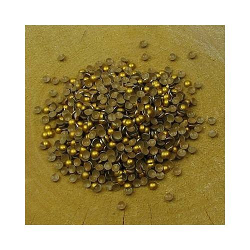 Hotfix  mat 3 mm goud