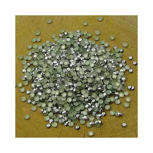 Hotfix  gehamerd 3 mm zilver