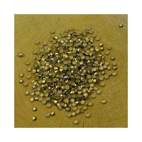 Hotfix  gehamerd 3 mm goud