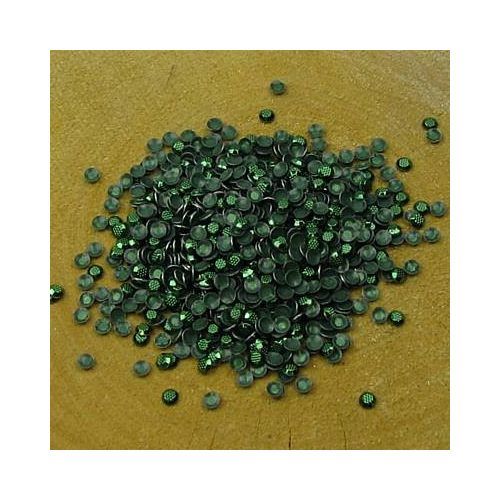 Hotfix  gehamerd 3 mm kerst groen