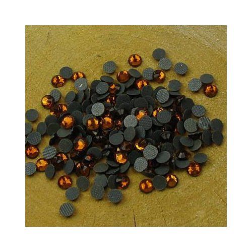 Hotfix  strass 5 mm bruin