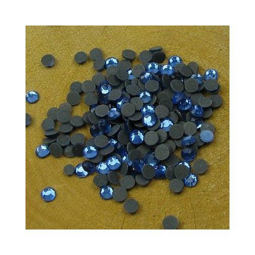 Hotfix  strass 5 mm licht blauw