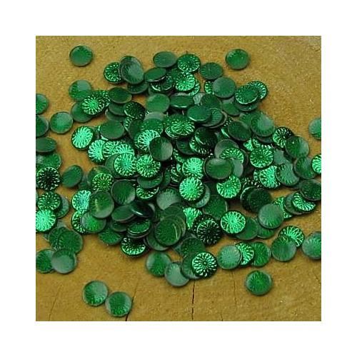Hotfix  plat 7 mm groen
