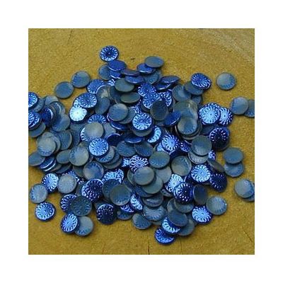 Hotfix flach 7 mm Blau Hotfix flach 7 mm Blau