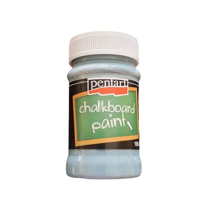 Chalkboard paint pentart country blue
