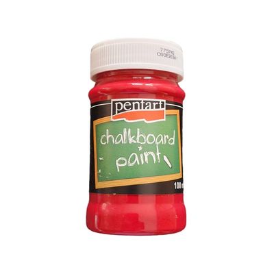 Chalkboard paint pentart red wine