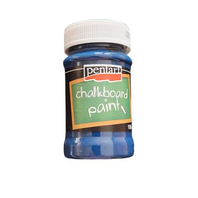 Chalkboard paint pentart indigo blue