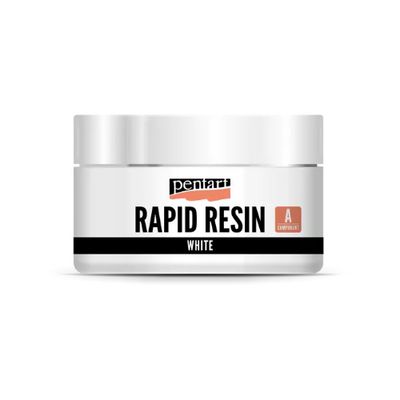 Rapid resin pentart white