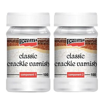 Pentart classic crackle varnish 2 components 100ml