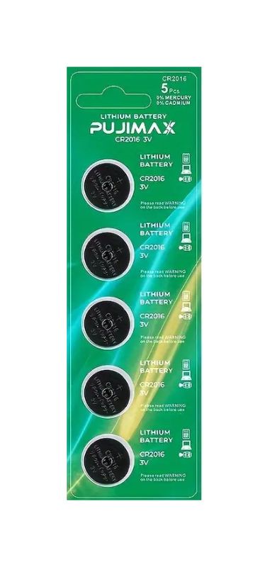 Button cell battery CR2016