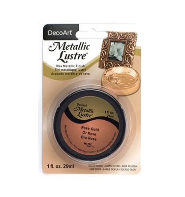 DecoArt metallic lustre  Rose Gold
